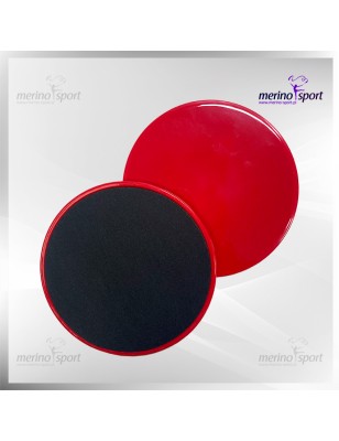 DISQUES COULISSANTS MERINO ROUGE (1 PAIRE)