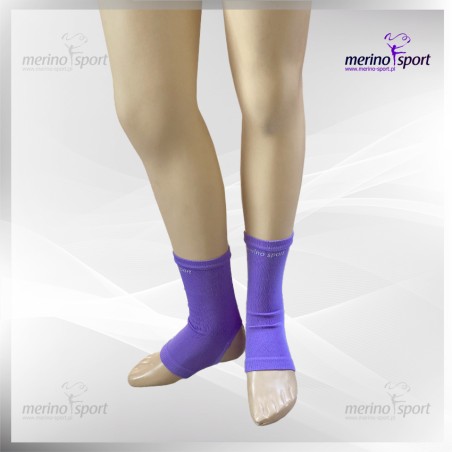 MERINO LILAC ANKLE WARMERS