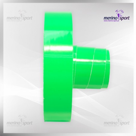 TAPE MERINO SPORT PLAIN FLUO GREEN TMS-5